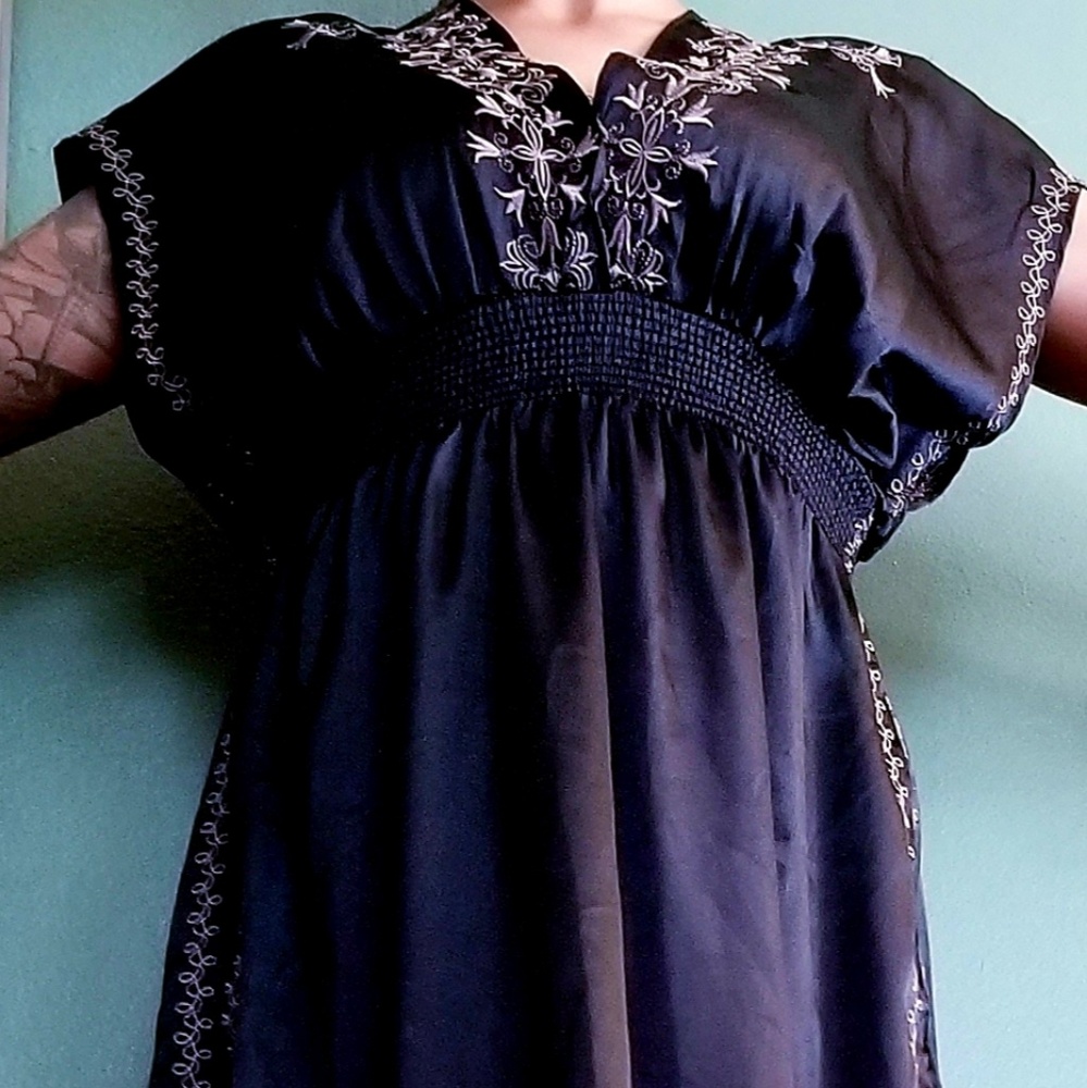 Bohemian above knee dress/top by Planet Funk